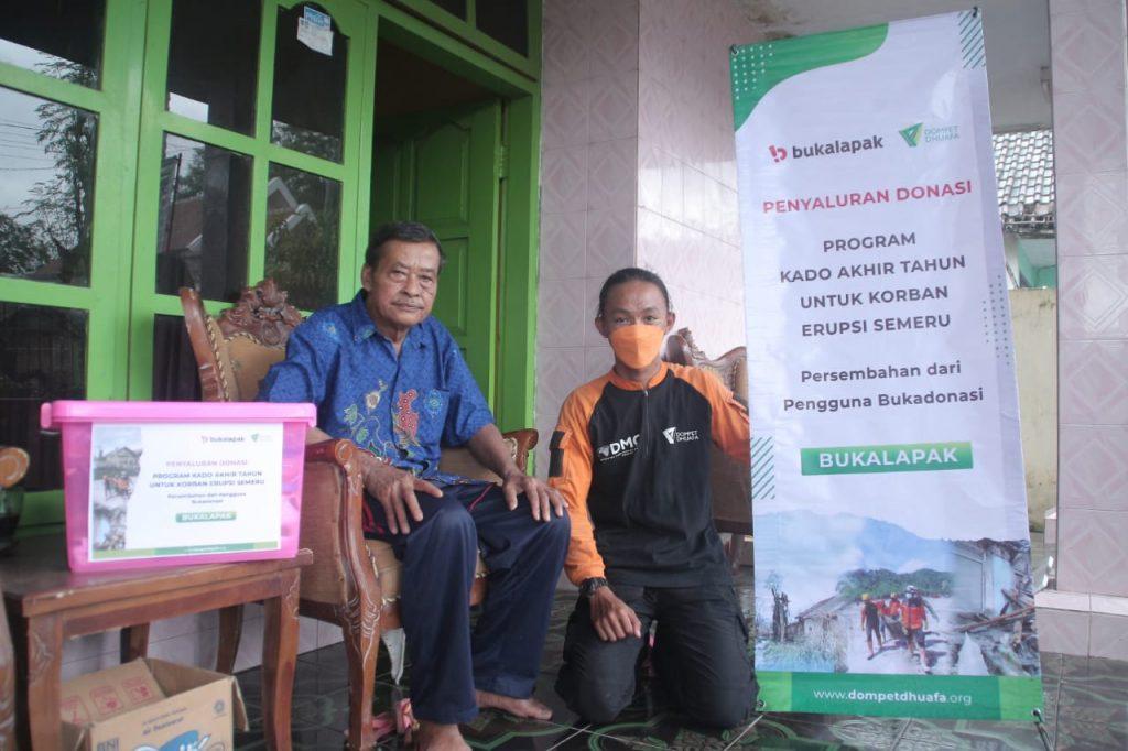 Kado Akhir Tahun Bukalapak dan Dompet Dhuafa Bangkitkan Senyum Penyintas Bencana APG Semeru