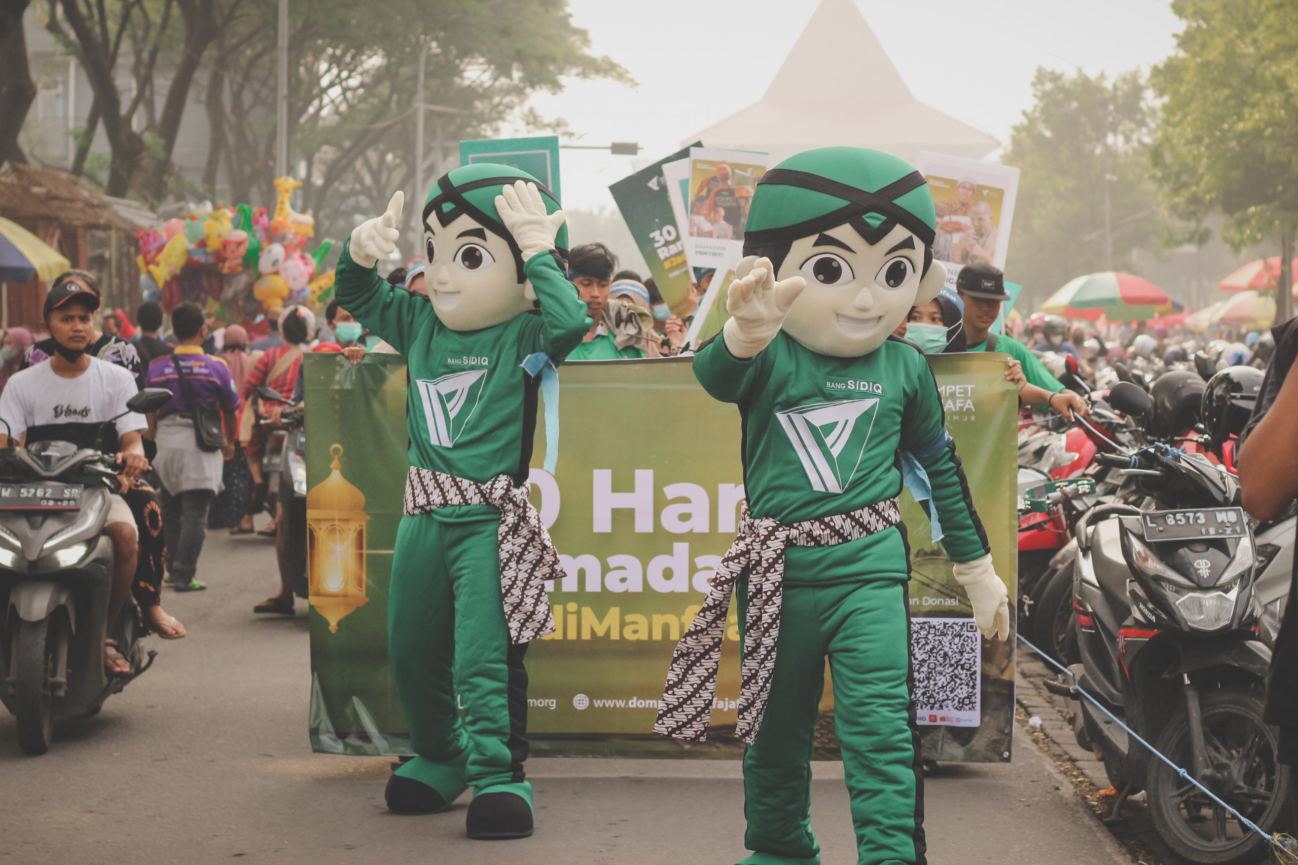 Dompet Dhuafa Jawa Timur menggelar acara Tarhib Ramadan bertempat di Masjid agung Surabaya.