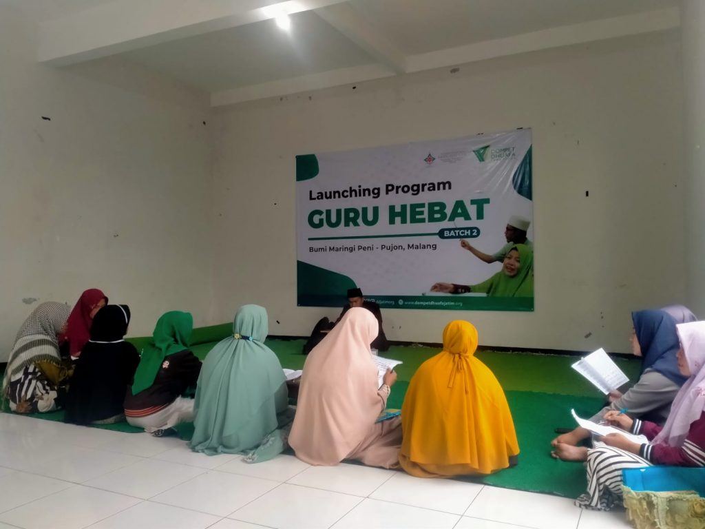 Terlaksana Program Pelatihan Guru Hebat Dompet Dhuafa Jawa Timur Batch 2.