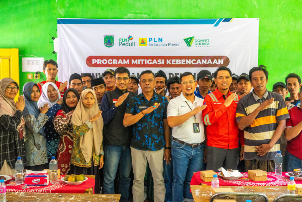 MITIGASI KEBENCANAAN, DOMPET DHUAFA JATIM BERSAMA PT PLN INDONESIA POWER UBP GRATI SELENGGARAKAN PELATIHAN PENYULUHAN KEWASPADAAN BENCANA KEPADA MASYARAKAT