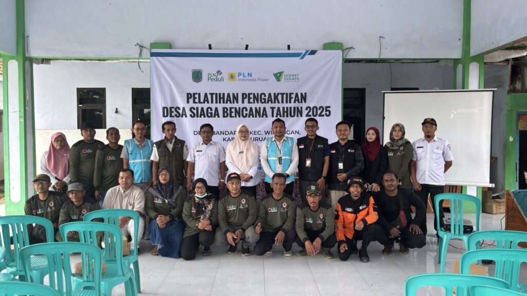 PENGUATAN DESA TANGGUH, KOLABORAKSI MITIGASI BENCANA DI BANDARAN BERSAMA DOMPET DHUAFA JAWA TIMUR DAN PT PLN INDONESIA POWER UBP GRATI