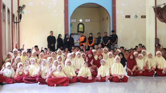 DOMPET DHUAFA JATIM BERSAMA DMC DOMPET DHUAFA GELAR EDUKASI KEBENCANAAN DI SDIT AL USWAH 2 BANYUWANGI, LATIH 150 SISWA SIAGA GEMPA
