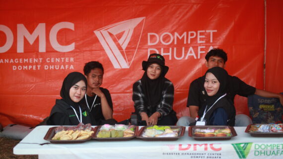 DOMPET DHUAFA JATIM DAN DMC DOMPET DHUAFA HADIRKAN POS HANGAT DI JAMBORE FPRB JATIM, LAYANI 2.000 PENERIMA MANFAAT DI BANYUWANGI