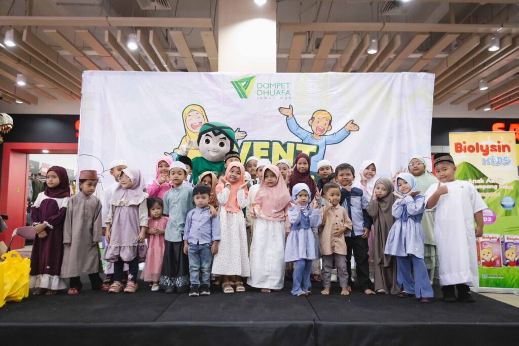 DOMPET DHUAFA JATIM GELAR EVENT ANAK, SAMBUT MAULID NABI DI BG JUNCTION MALL