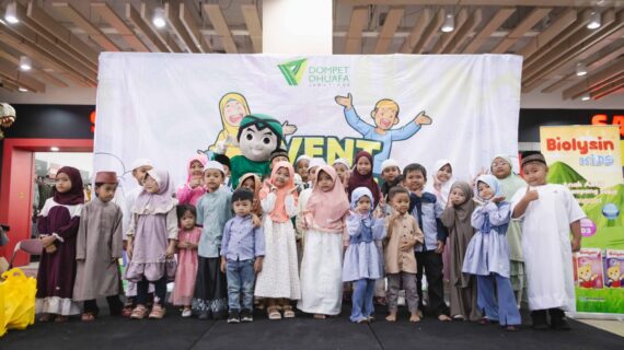 DOMPET DHUAFA JATIM GELAR EVENT ANAK, SAMBUT MAULID NABI DI BG JUNCTION MALL