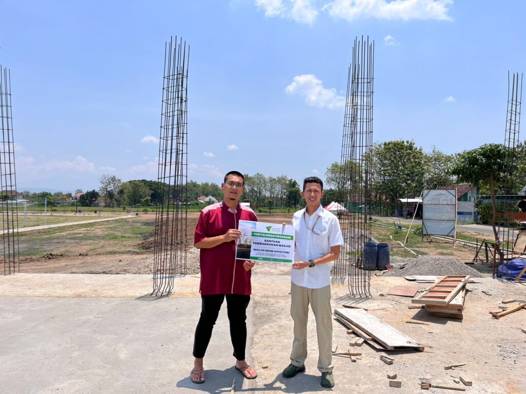 DOMPET DHUAFA JATIM AMBIL ANDIL PEMBANGUNAN MASJID IMAM ASHATHIBI UNTUK MASYARAKAT JATISARI