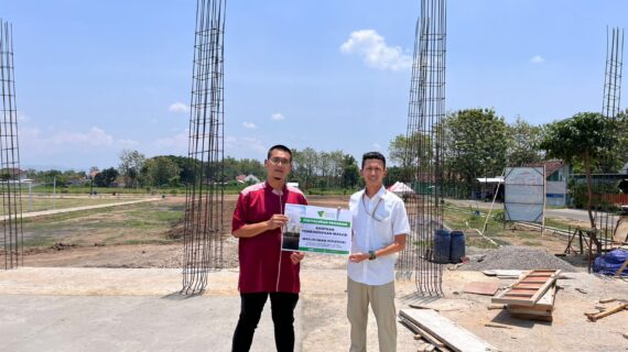 DOMPET DHUAFA JATIM AMBIL ANDIL PEMBANGUNAN MASJID IMAM ASHATHIBI UNTUK MASYARAKAT JATISARI