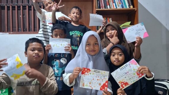 KREATIVITAS TUMBUH, LOGIKA TERASAH DI RUMAH BELAJAR DOMPET DHUAFA MADIUN