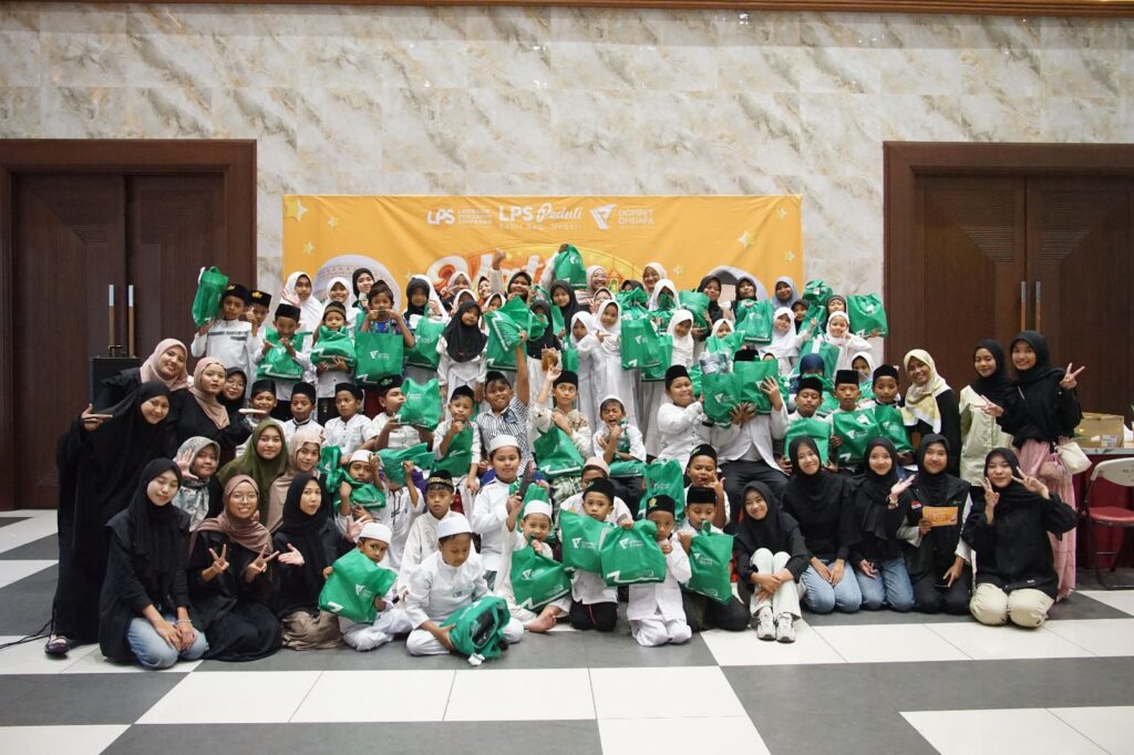 BERSAMA LPS, DOMPET DHUAFA JATIM HADIRKAN YATIM CERIA UNTUK 60 ANAK DI SURABAYA