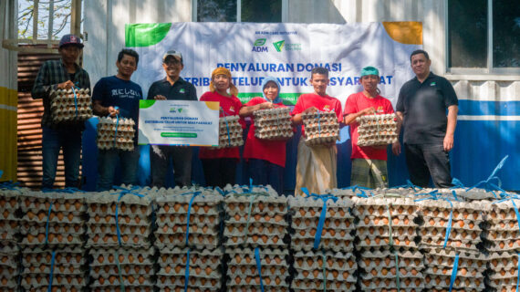 PT ADM INDONESIA TRADING AND LOGISTICS BERSAMA DOMPET DHUAFA SALURKAN 1,5 TON TELUR UNTUK MASYARAKAT, KUATKAN GIZI 200 PENERIMA MANFAAT