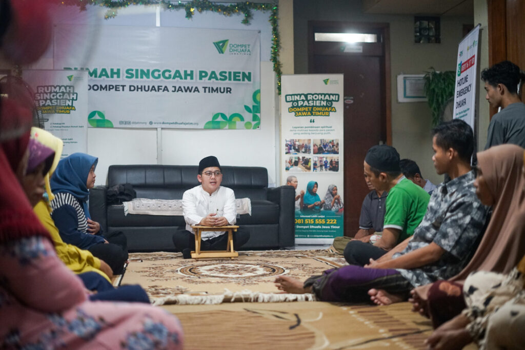 BINA ROHANI PASIEN DAN MANFAAT KAFARAT, MENEGUHKAN HARAPAN DI RUMAH SINGGAH PASIEN DOMPET DHUAFA JATIM
