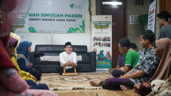 BINA ROHANI PASIEN DAN MANFAAT KAFARAT, MENEGUHKAN HARAPAN DI RUMAH SINGGAH PASIEN DOMPET DHUAFA JATIM