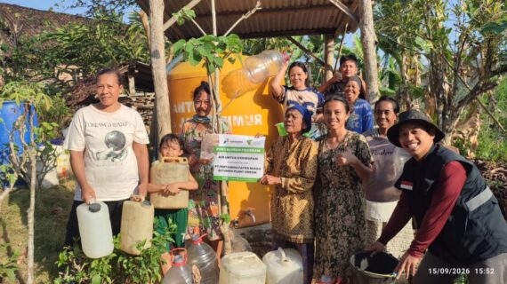 PERTAMINA PATRA NIAGA DAN DOMPET DHUAFA JATIM HADIRKAN AIR BERSIH UNTUK WARGA PANGGUL